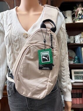 PUMA Beige Crossbody Sling Bag